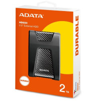 Adata DashDrive Durable HD650 2TB 2.5'' USB3.1 Czarny