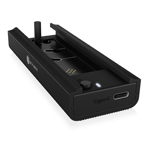 IcyBox Stacja dokująca IB-180MC-C31 M.2 NVMe&SATA Docking, USB 3.2 (Gen2) Type-C, Aluminium