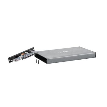 Natec Kieszeń zewnętrzna HDD/SSD Sata Rhino Go 2,5 USB 3.0 szara