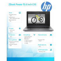 HP Inc. Mobilna stacja robocza ZBook Power G10/W11P i5-13600H/512/16 865R2EA