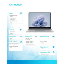 Microsoft Surface Laptop Go3 Win11HOME i5-1235U/8/256/int/12.45 cali