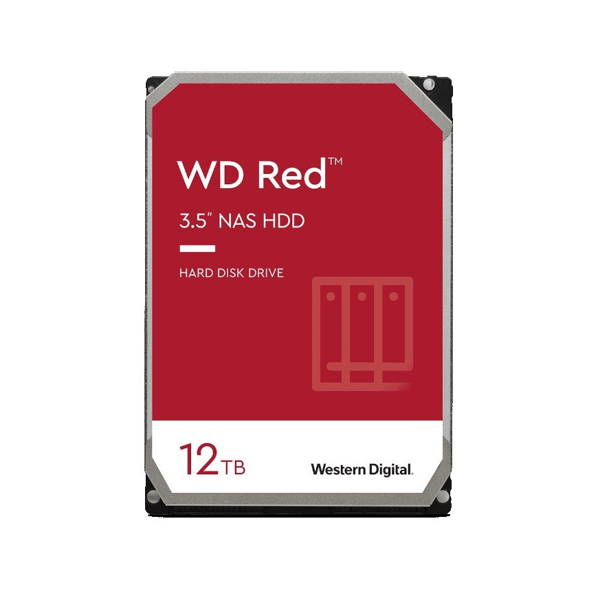 Western Digital Dysk 3,5 cala WD Red Plus 12TB CMR 256MB/7200RPM Class