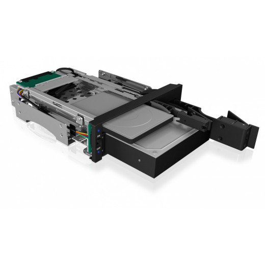 IcyBox Kieszeń na dysk IB-173SSK 1x2,5+1x3,5 na 1x5,25