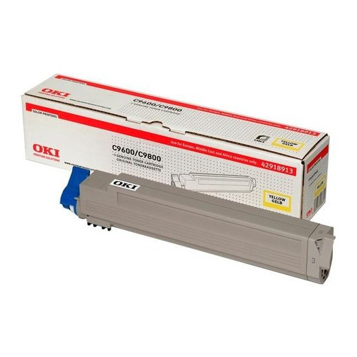 OKI Toner C9600/9800 Yellow