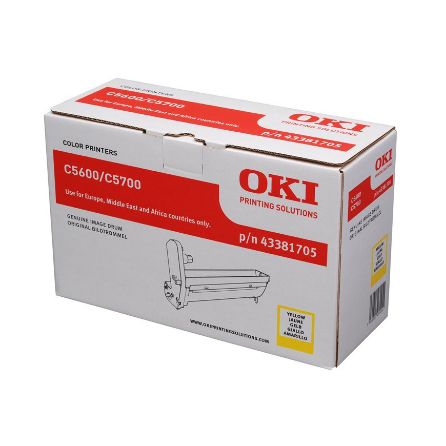 OKI Bęben C5600/5700 Yellow