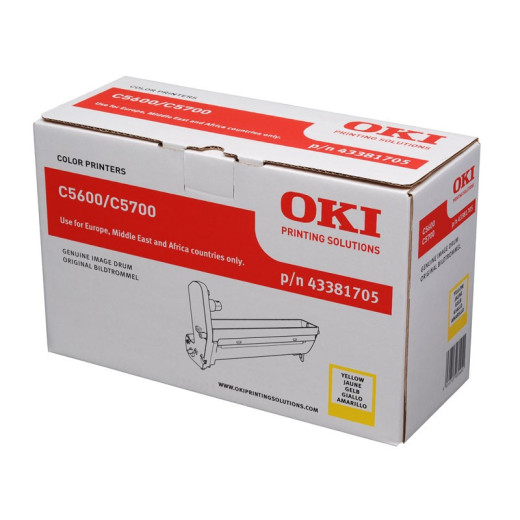 OKI Bęben C5600/5700 Yellow