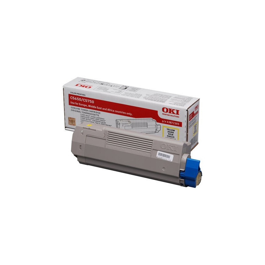OKI Toner C5650/5750 Yellow (2k)