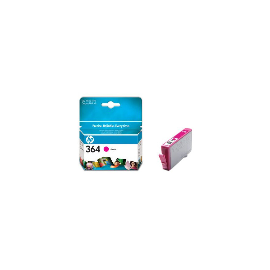 HP Inc. Tusz nr 364 Purpurowy (Magenta) CB319EE