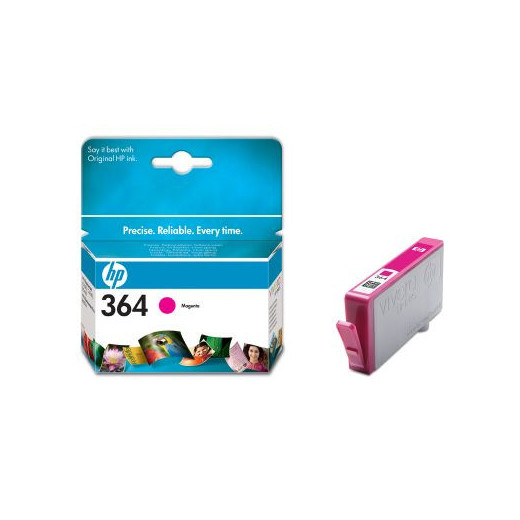 HP Inc. Tusz nr 364 Purpurowy (Magenta) CB319EE