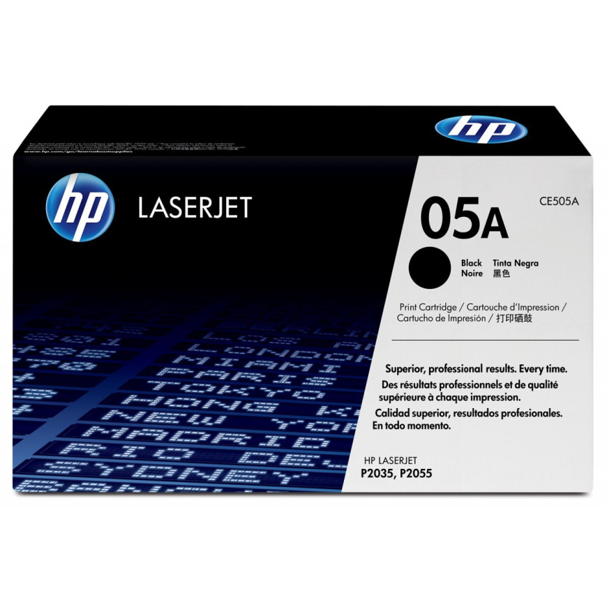 HP Inc. Toner 05A LJ P2035/P2055 05A Czarny 2.3k CE505A