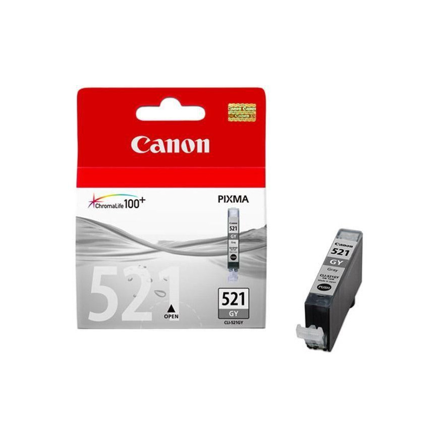 Canon Tusz CLI521 SZARY CLI-521GY