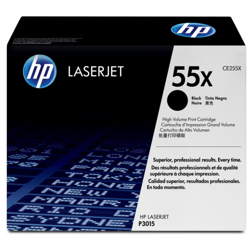 HP Inc. Toner 55X P3015 Czarny 12.5k CE255X