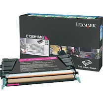 Lexmark Toner Optra C73x/X73x Magenta 10K C736H1MG