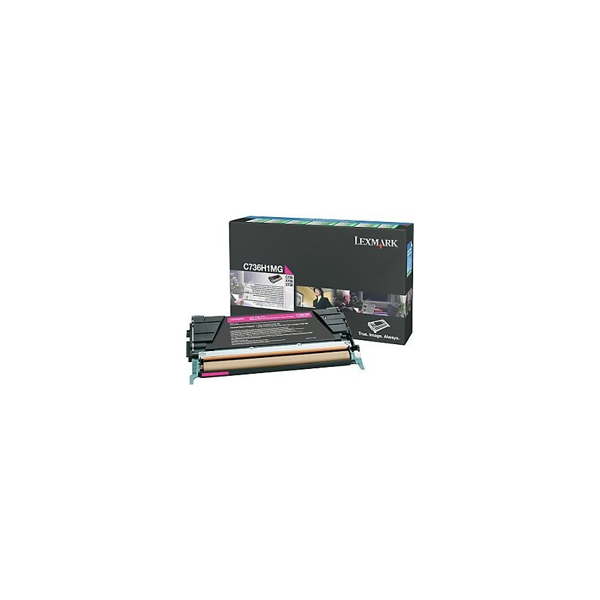 Lexmark Toner Optra C73x/X73x Magenta 10K C736H1MG