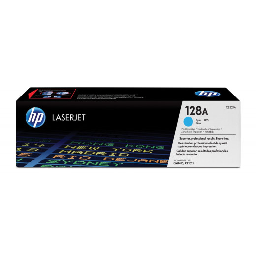 HP Inc. Toner CP1525/CM1415 128A Błękitny (Cyjan) 1.3k CE321A