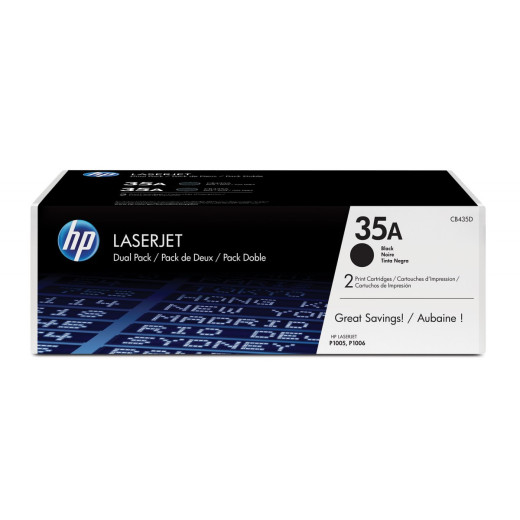 HP Inc. Toner 35A LJ P1005/1006 1,5k Dwupak CB435AD