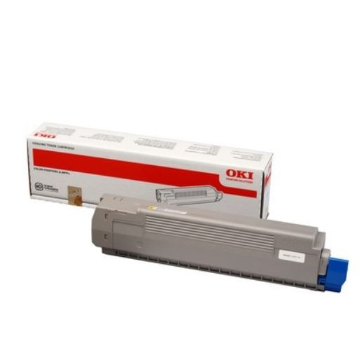 OKI Toner Yelllow 7.3K C801 C821