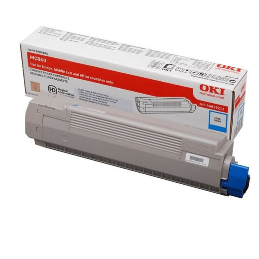 OKI Toner do MC860 CYAN 10K 44059211