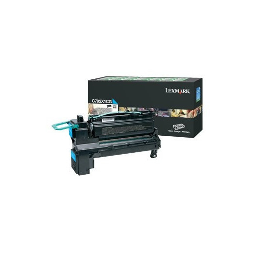 Lexmark Toner Optra C792 błękitny 20k C792X1CG