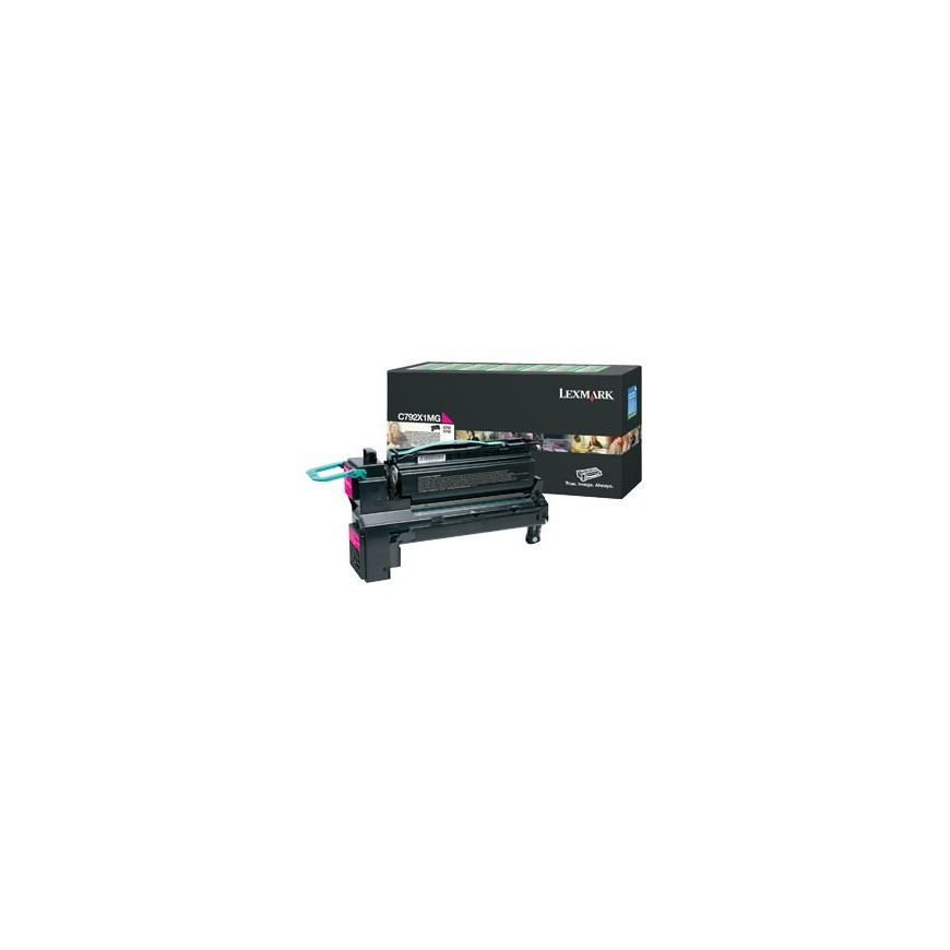 Lexmark Toner Optra C792 purpurowy 20k C792X1MG
