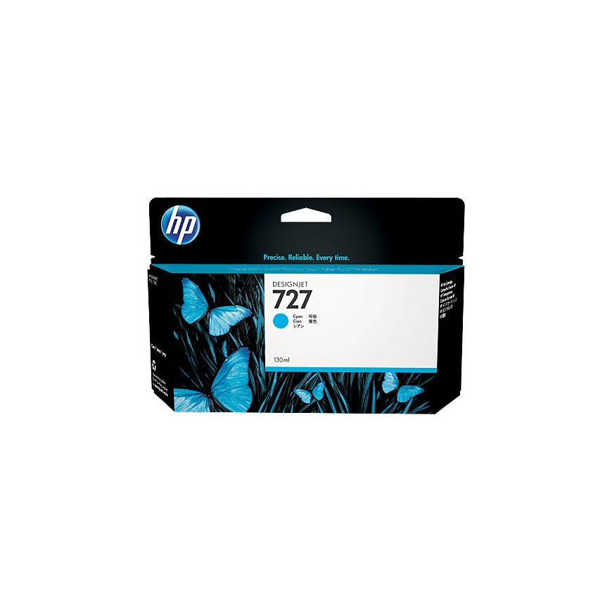 HP Inc. Tusz HP 727 130 ml Cyan B3P19A