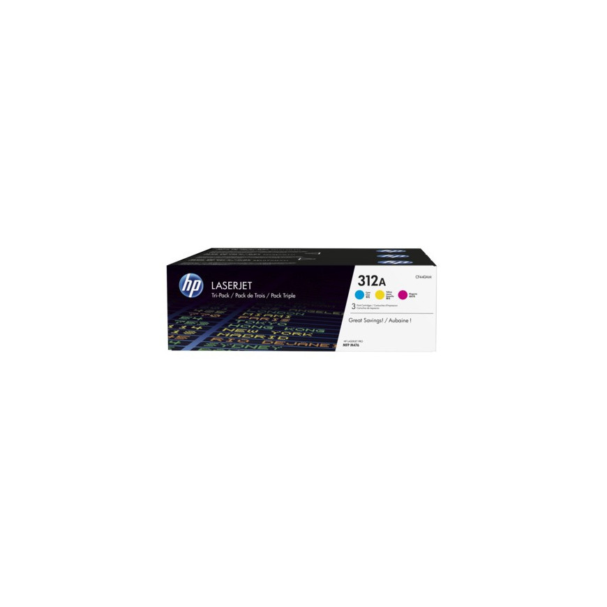 HP Inc. Toner 312A CMY 3-pack CF440AM