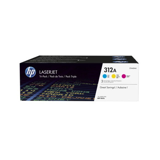 HP Inc. Toner 312A CMY 3-pack CF440AM