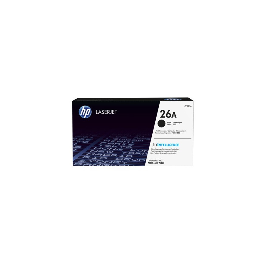 HP Inc. Toner 26A Black 3.1k CF226A
