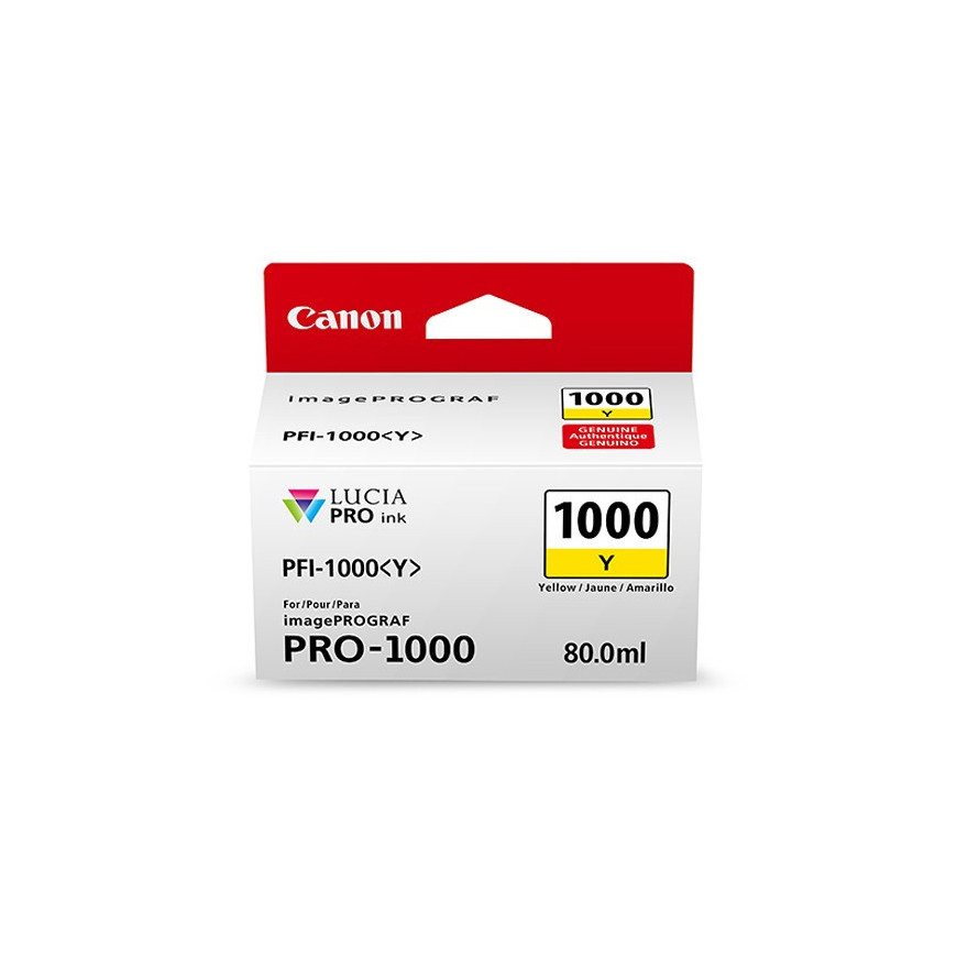 Canon PFI-1000 YELLOW NON-BLISTER 0549C001