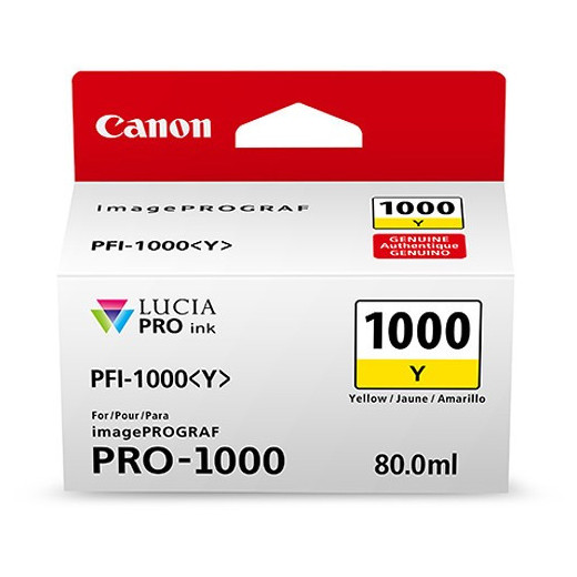 Canon PFI-1000 YELLOW NON-BLISTER 0549C001