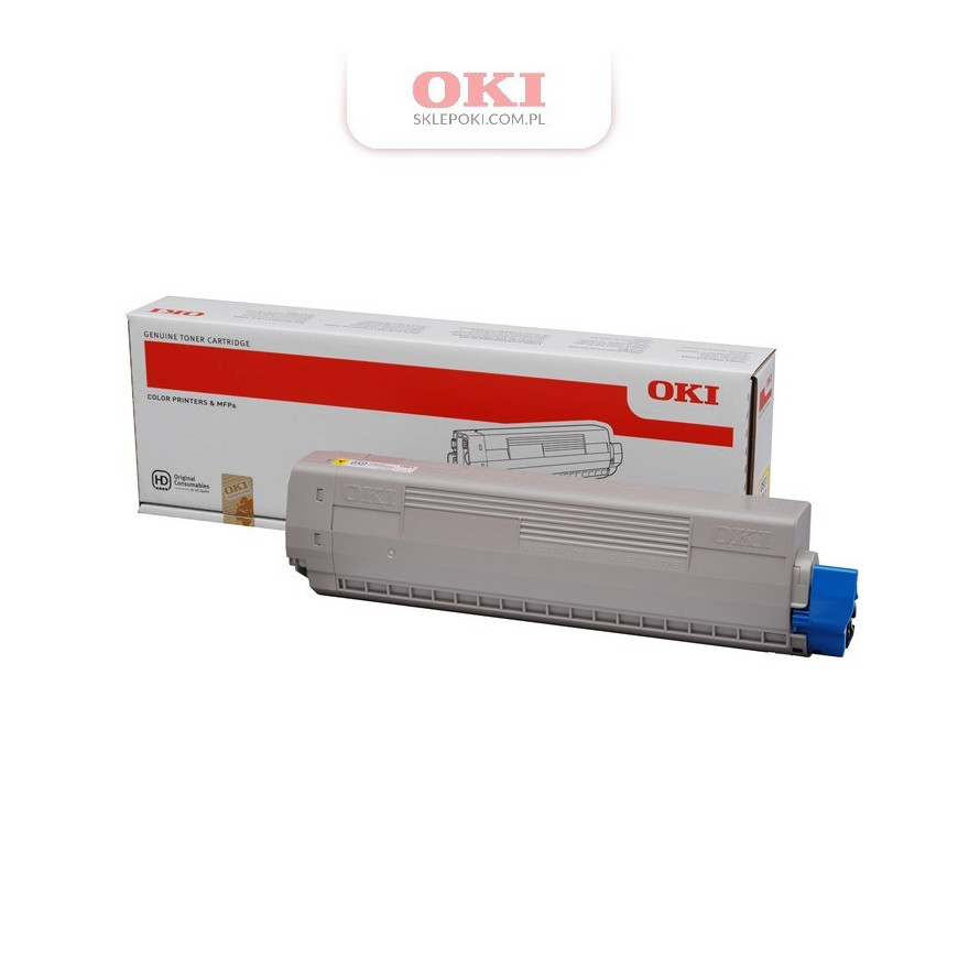 OKI Toner 44844505 do C831/841 10K żółty