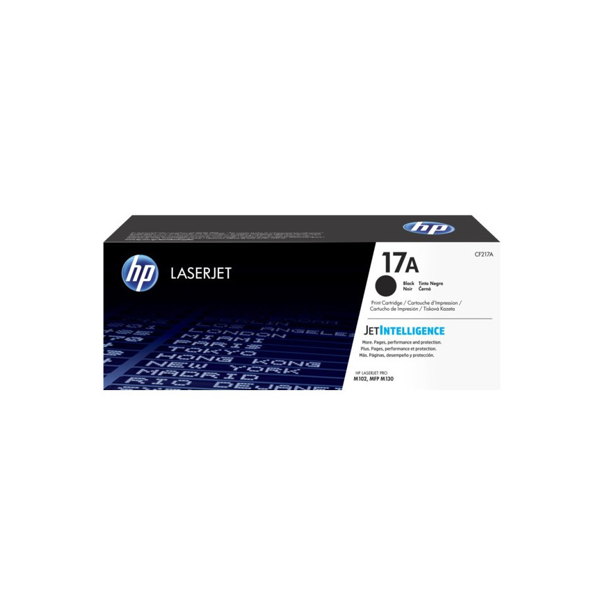 HP Inc. Toner 17A Black 1.6k CF217A