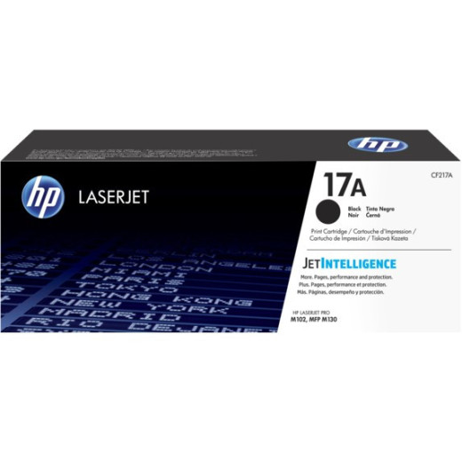 HP Inc. Toner 17A Black 1.6k CF217A