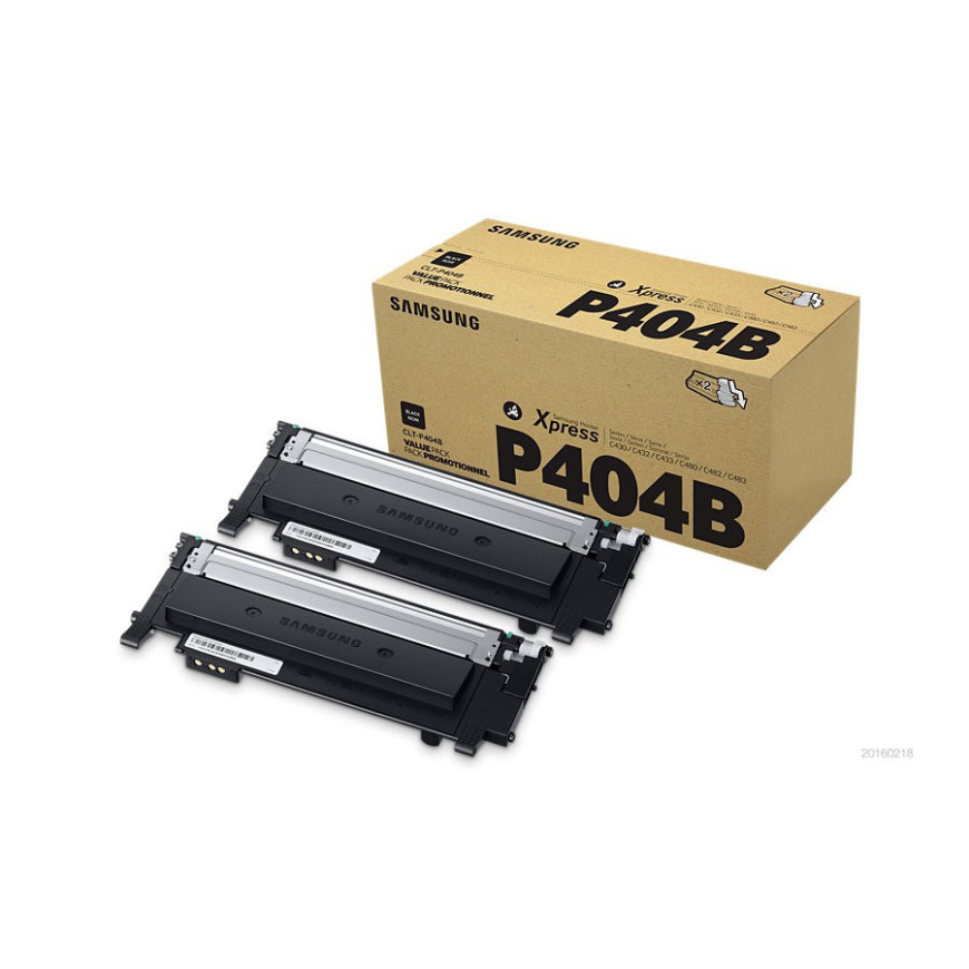 HP Inc. Samsung CLT-P404B 2-pk Black Toner