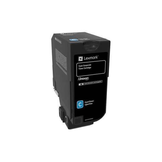 Lexmark Toner 74C20CE do CS720, CS725 3K cyan