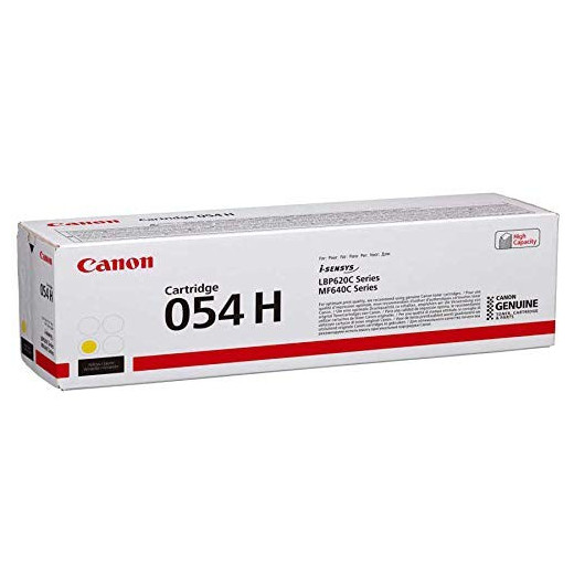 Canon Toner CLBP Cartridge 054H żółty 3025C002