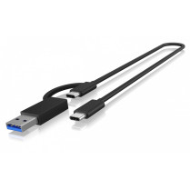 IcyBox Obudowa IB-1817MCT-C31 NVMe/SATA M.2 2230/2242/2260/2280 Beznarzędziowa