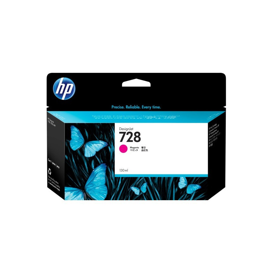 HP Inc. HP Ink 728 130ml Magenta F9J66A