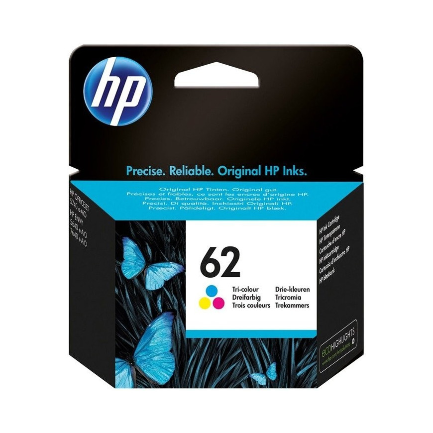 HP Inc. Tusz nr 62 C2P06AE Tri-Color 165 ark.