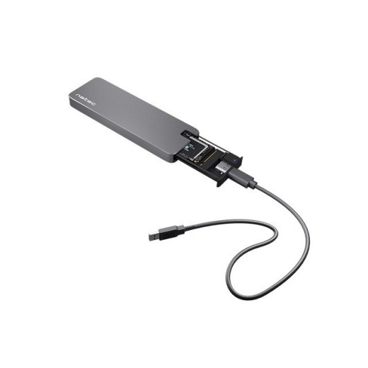 Natec Kieszeń zewnętrzna SSD Rhino M.2 NVME USB-C 3.1 Gen 2 aluminium