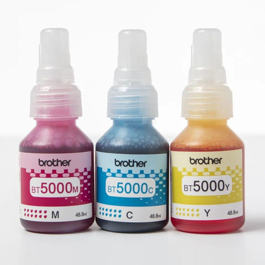 Brother Zestaw tuszy Multipack BT5000CMY 3x5k