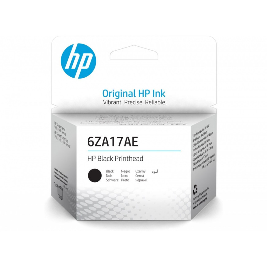 HP Inc. Głowica drukująca 6ZA17AE czarna