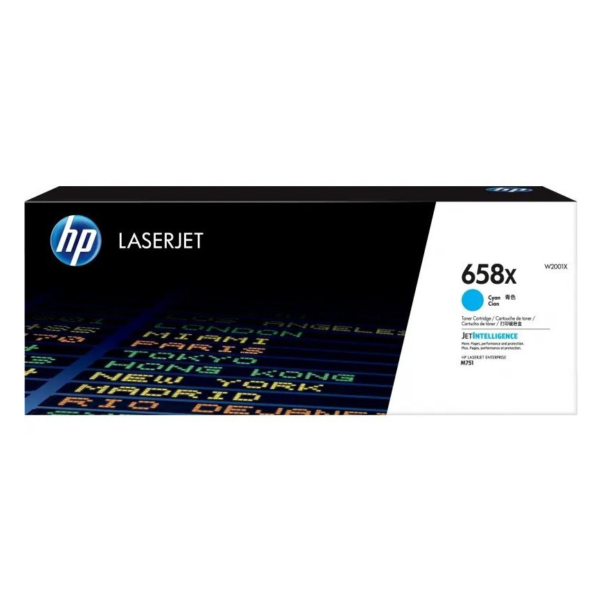 HP Inc. Toner 658X W2001X cyan