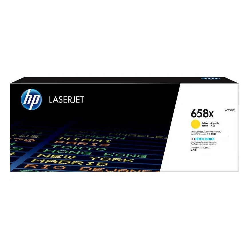 HP Inc. Toner 658X W2002X żółty
