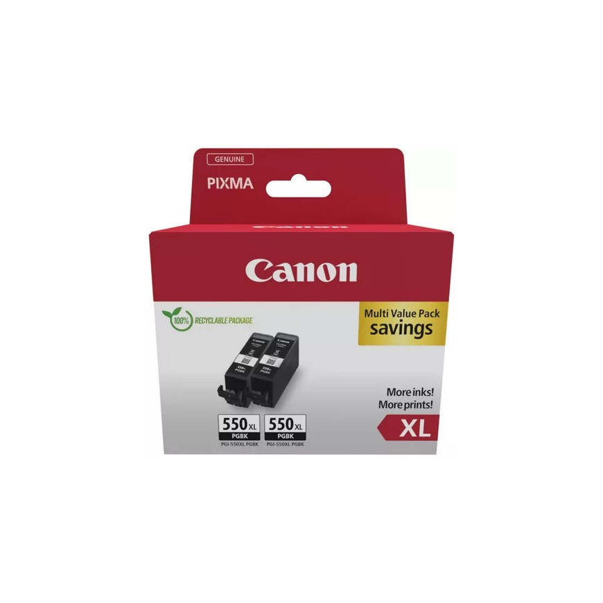 Canon Tusz PGI-550XL BK TWIN SEC 6431B010