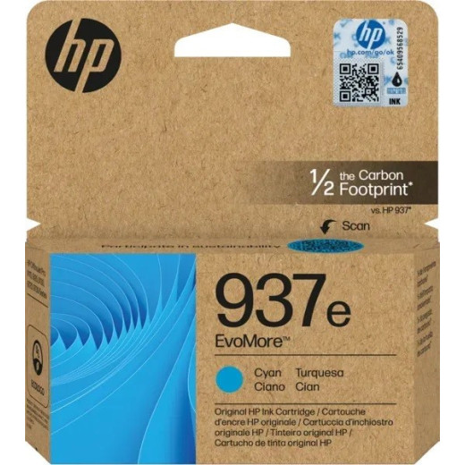 HP Inc. Tusz 937e Cyan 4S6W6NE 1,65k
