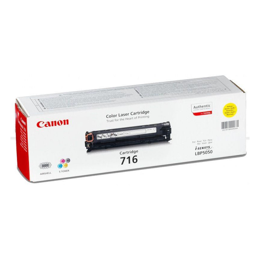 Toner Canon CRG-716 Yellow