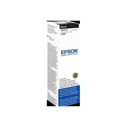 Atrament czarny w butelce 70 ml (T6731) do Epson L800/L850/L800/L850