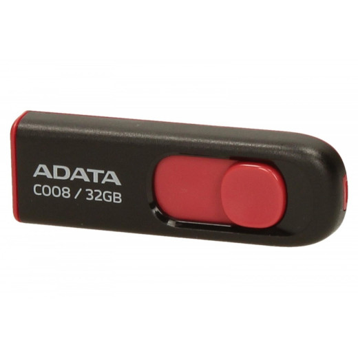 Adata Pendrive DashDrive Classic C008 32GB USB2.0 czarno-czerwone