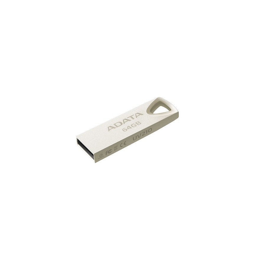 Adata Pendrive DashDrive UV210 64GB USB Metallic Alu